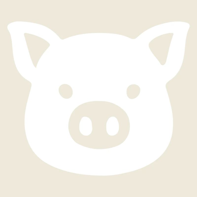 Schwein Kopf Sau