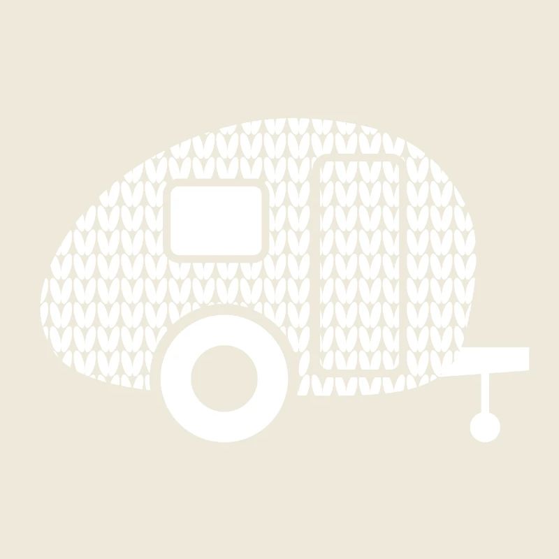 Caravan Camping Knitting Pattern Winter Caravan