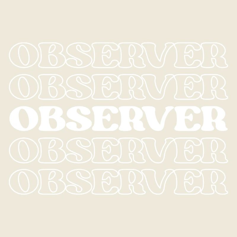 Observer Watcher Viewer Onlooker Spectator