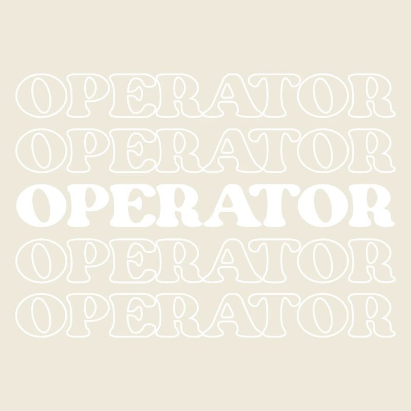 Operator Worker Technician Specialist Employee