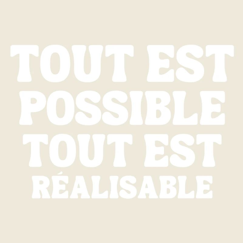 You have to believe in it, everything is possible