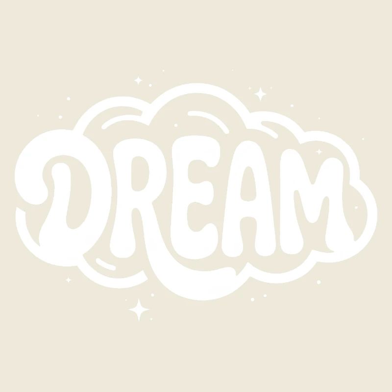 Dream - Logo cool et rêveur
