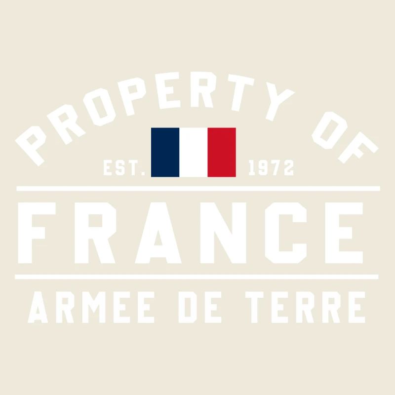 Conception de pochoir militaire français