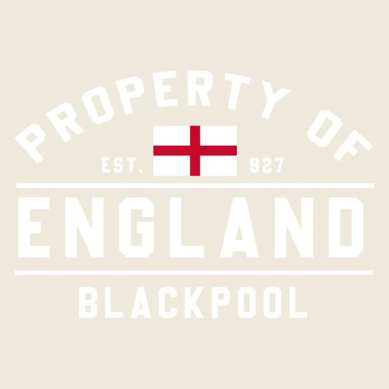Drapeau de l’Angleterre Blackpool Emblem