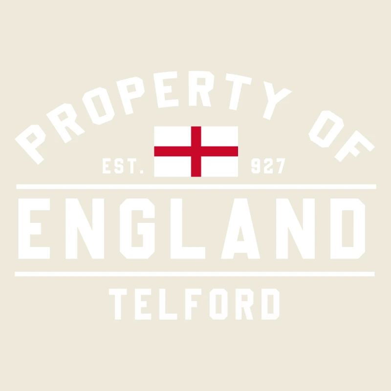 Logo graphique du drapeau de l’Angleterre