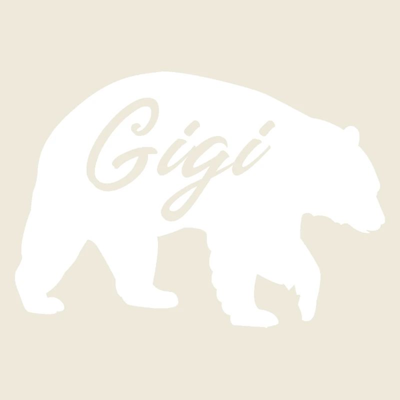 Gigi Bear süßes Oma-Geschenkhemd