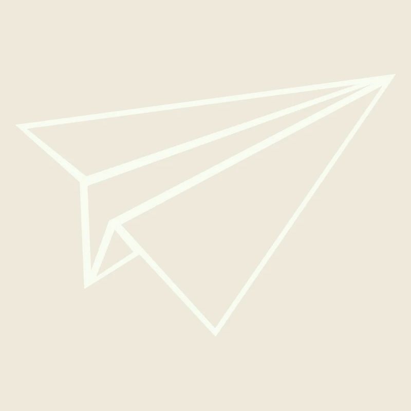 Art en ligne d’avions en papier