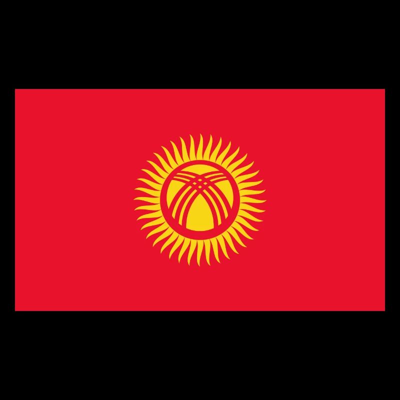 Drapeau du Kirghizistan