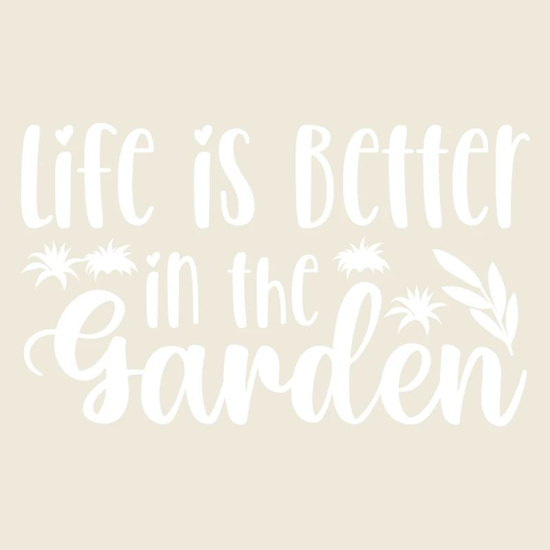 Das Leben ist besser im Garten, Gartenarbeit Gärtner