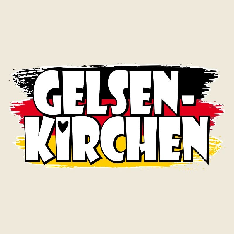 Flag: Gelsenkirchen, Germany