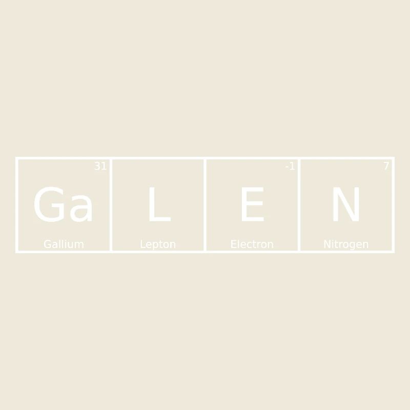 Galen Name First Name Chemistry Periodic Table Elements