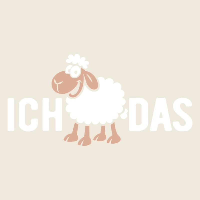 Ich SCHAF das - Wortspiel mit Schaf