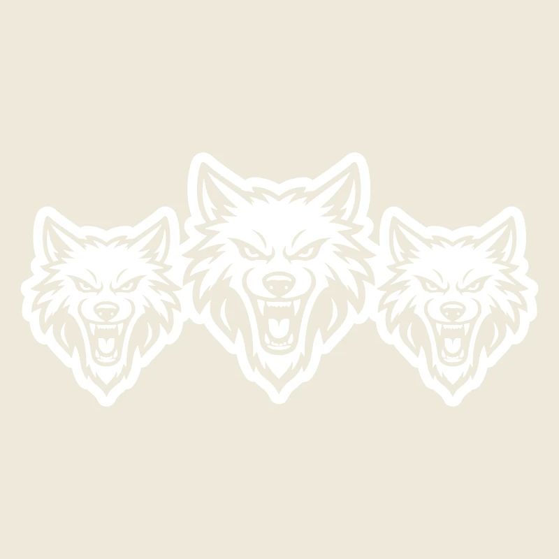 Meute d’équipe de loups
