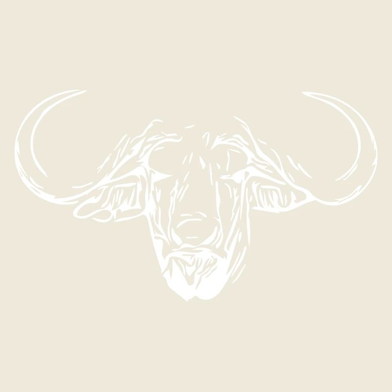 Water Buffalo Head