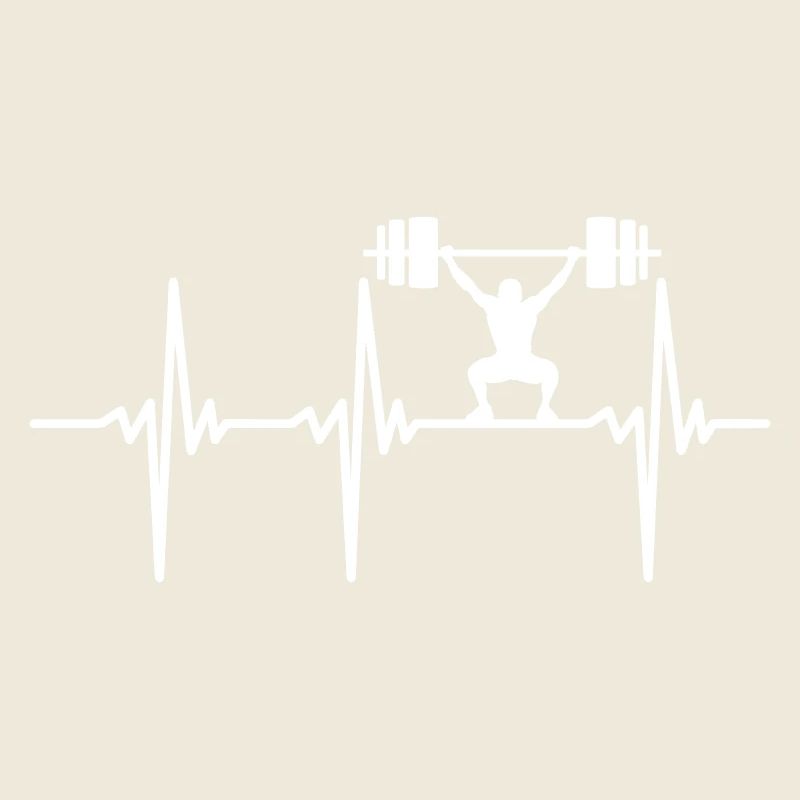 Weightlifter with heavy dumbbell during powerlifting