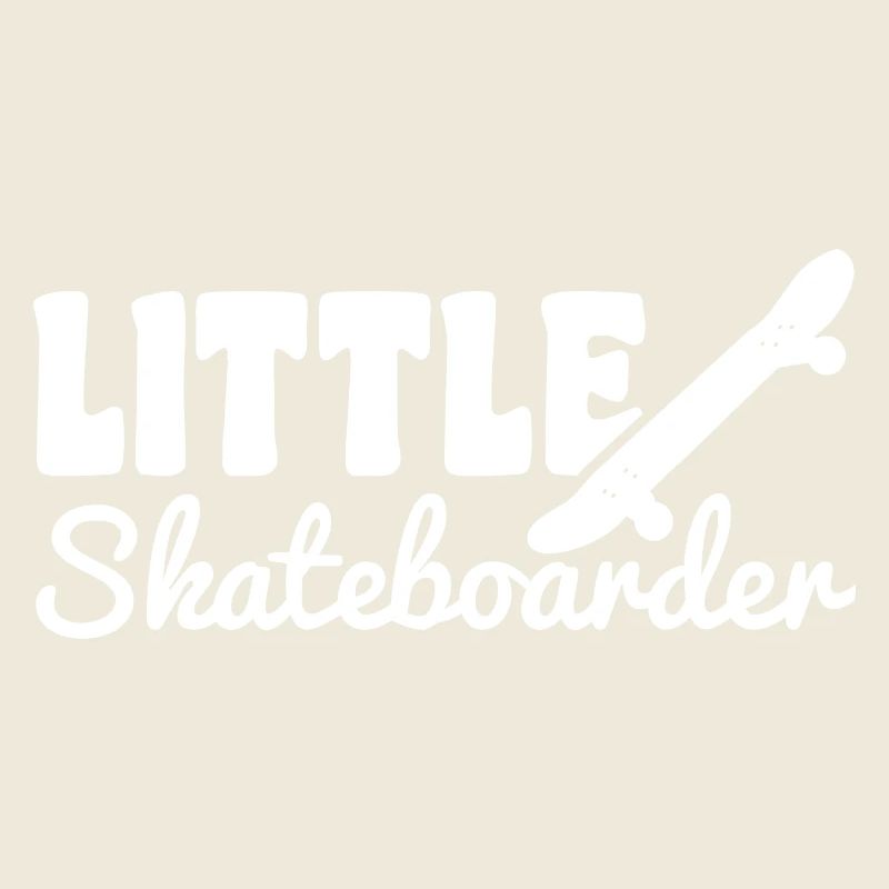 Lustiger kleiner Skateboarder
