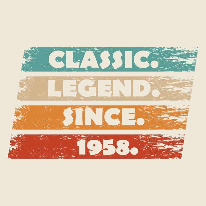 66th Birthday 1958 - Legend Since Vintage Ret