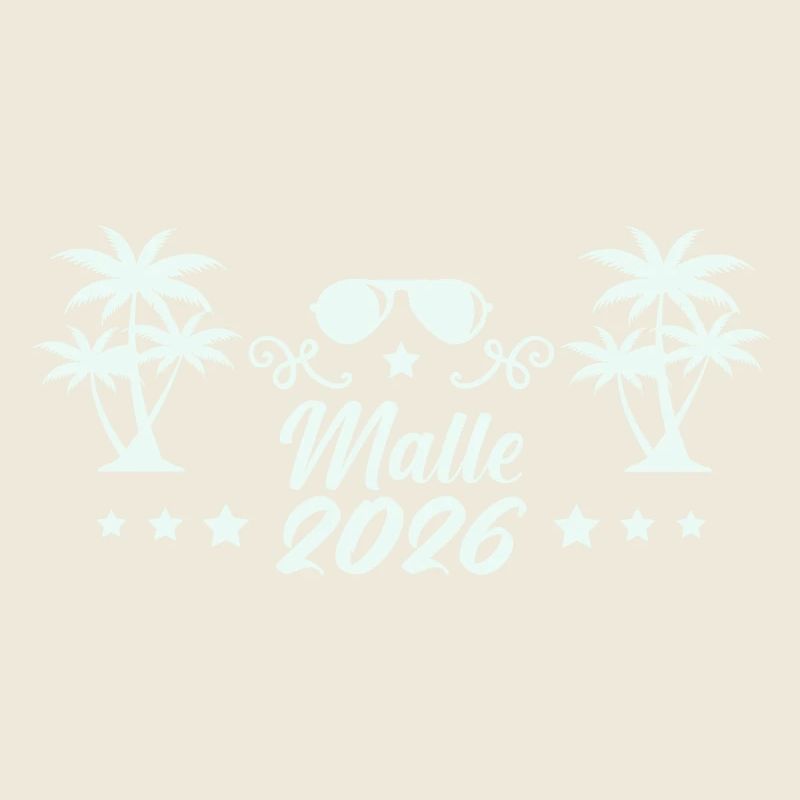 Malle 2026 Palm Tree Sunglasses