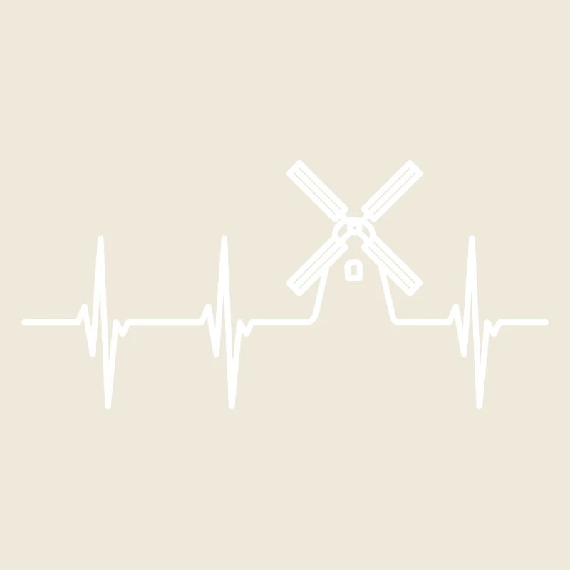 ECG de moulin à vent agricole