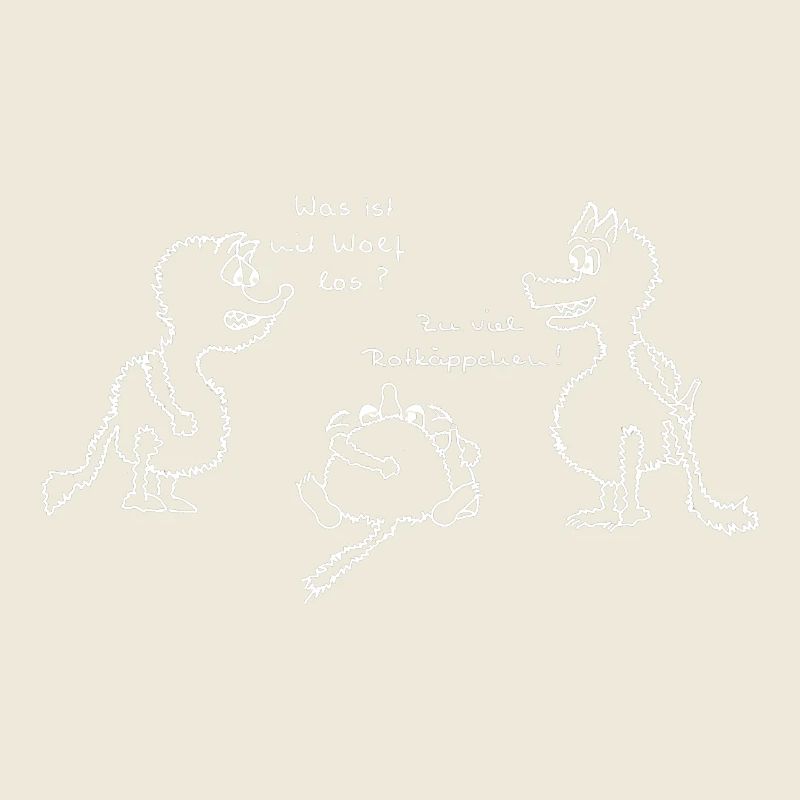 Wolf und Rotkaeppchen w