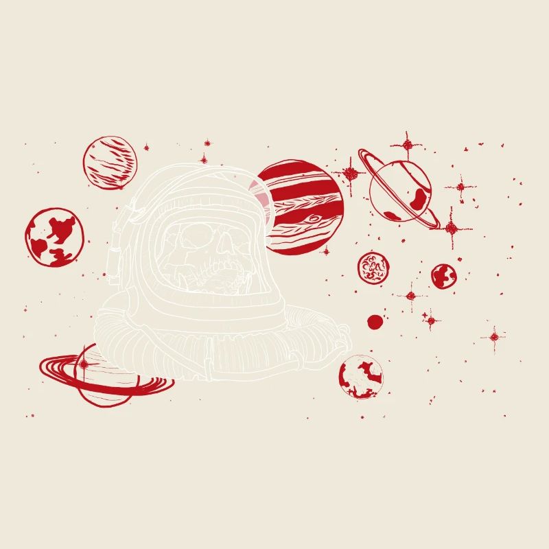 cri silencieux dans l'espace, blanc