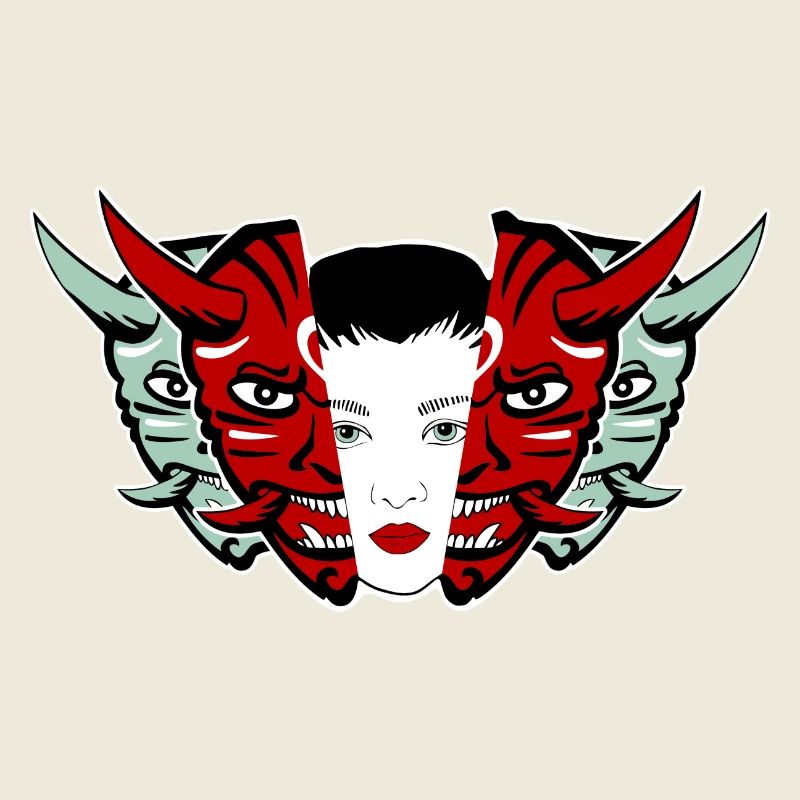 Japanese Masks Oni