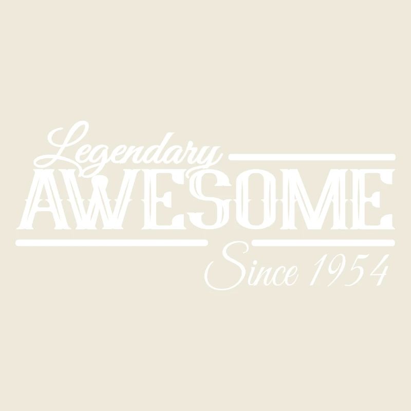 Birthday - Legendarily great since 1954