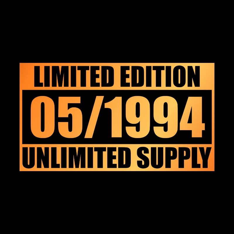 Édition limitée 30e anniversaire - ꝏ Approvisionnement 05/1994