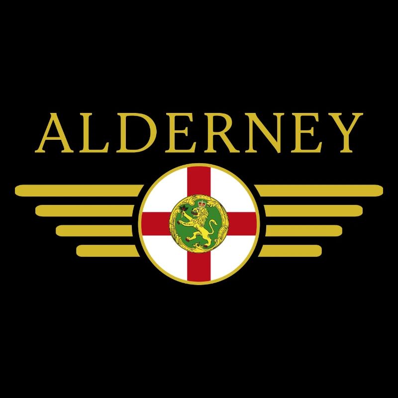 J’aime Aurigny, T-shirt design de style élégance
