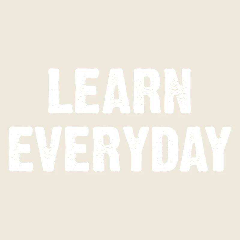 Learn Everyday Bold Typography