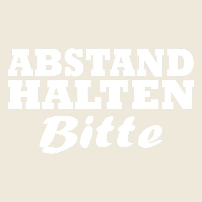 Abstand Halten