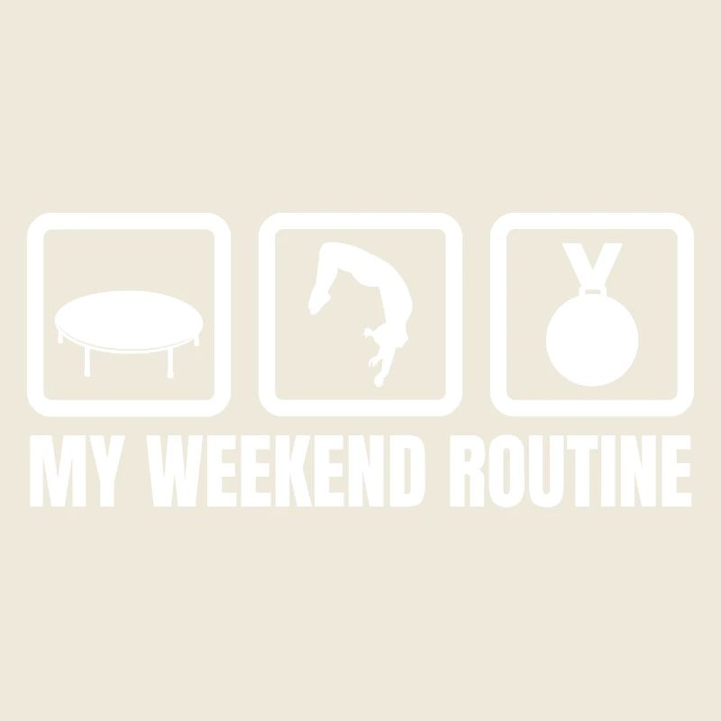 Trampolin Wochenendroutine