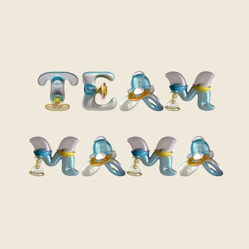 Team Mama Pacifier