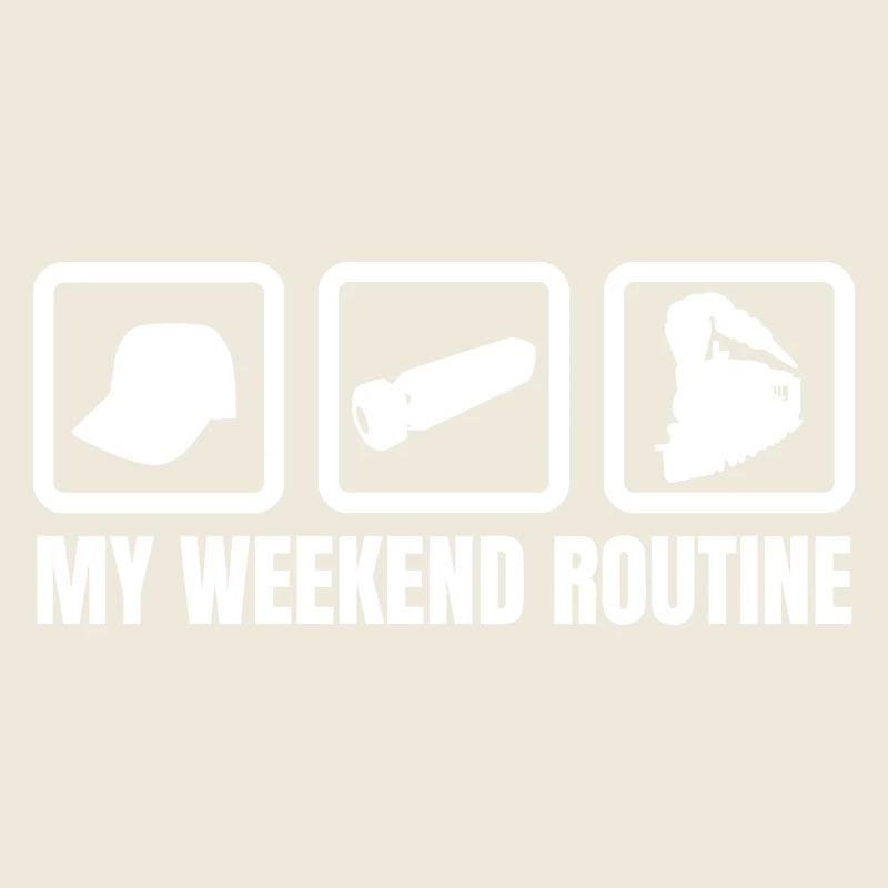 My weekend routine