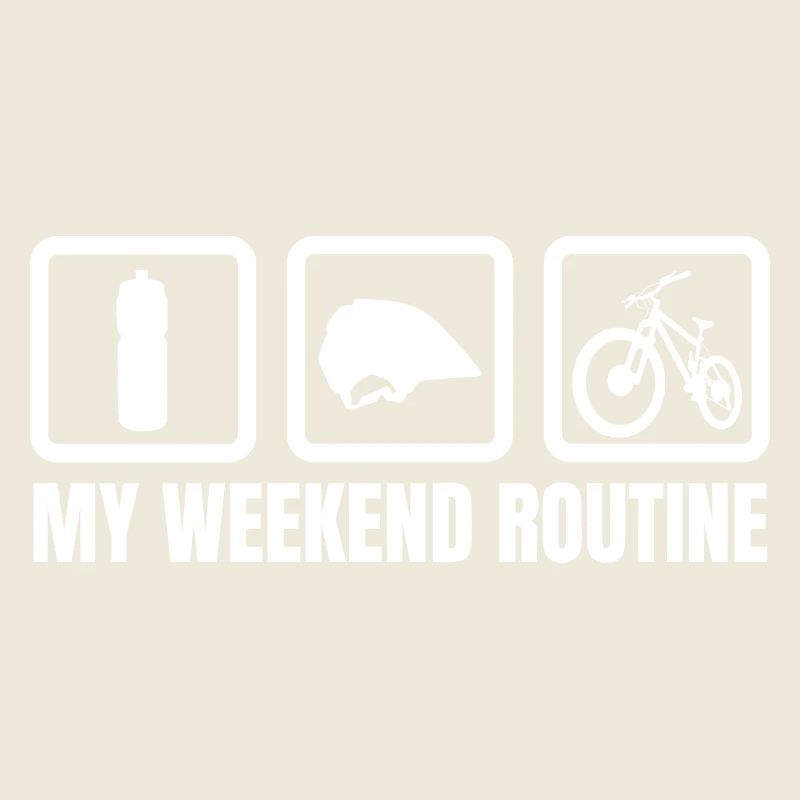 Routine du week-end de vélo de montagne