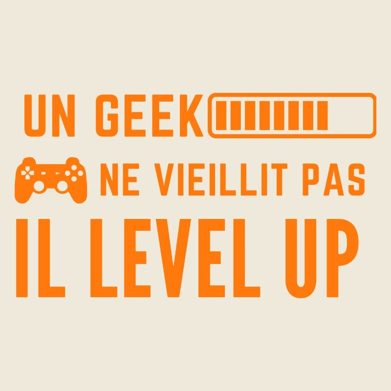 A geek doesn't get old, he level up