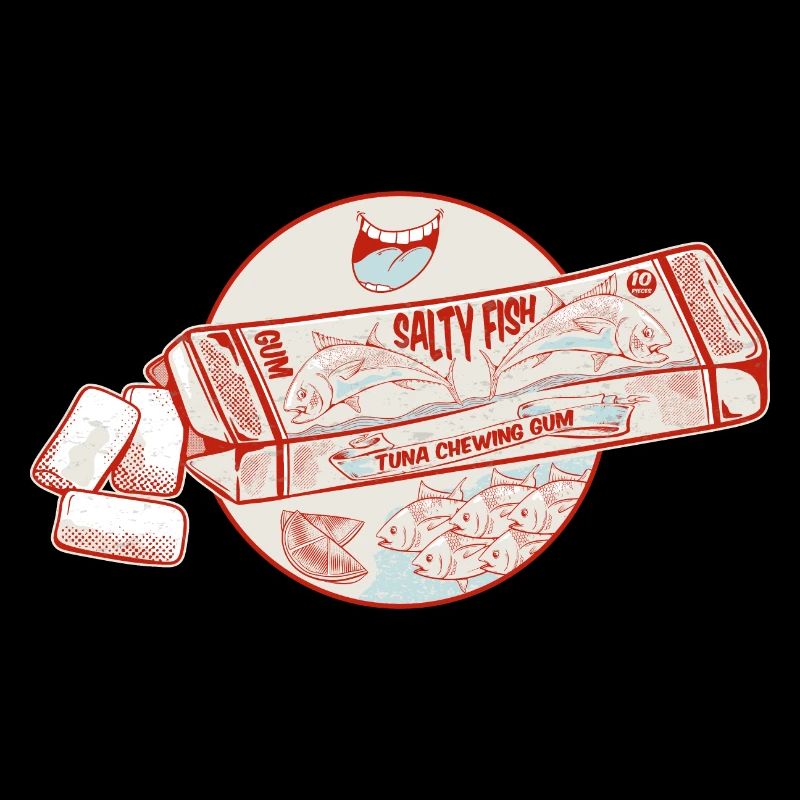 Tuna Fish flavour bubblegum