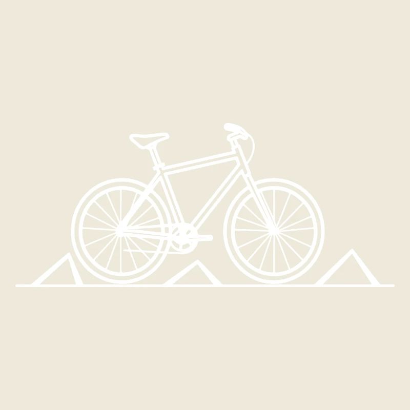 Mountain Biking Drawing
