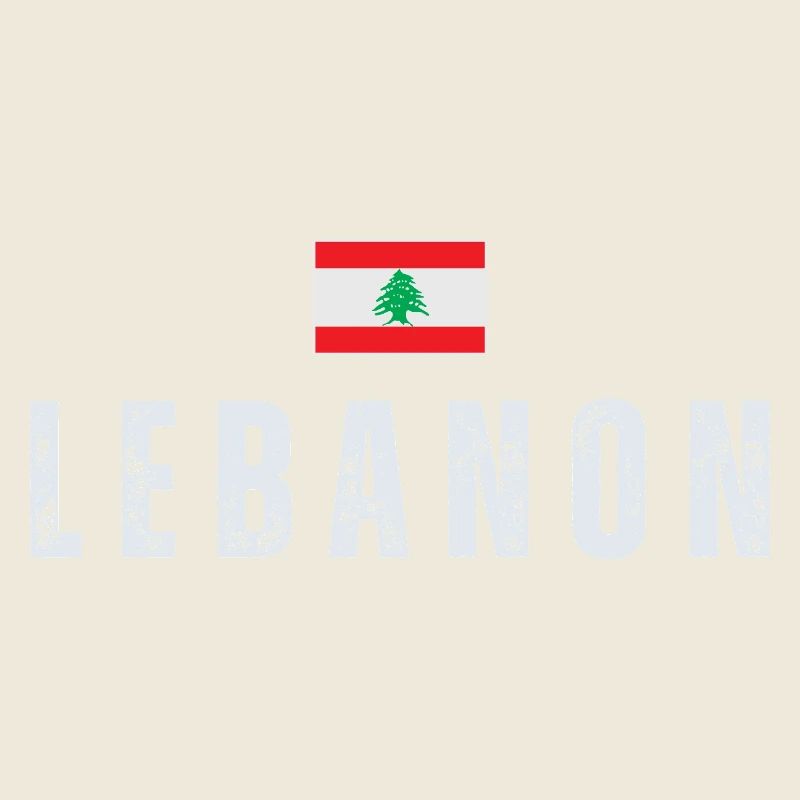 Stolzer Libanese, Flagge des Libanon