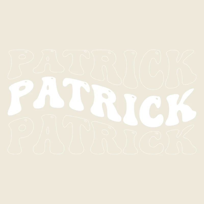 Drôle Patrick Groovy 4 Hommes Femmes Cool Patrick Cravate