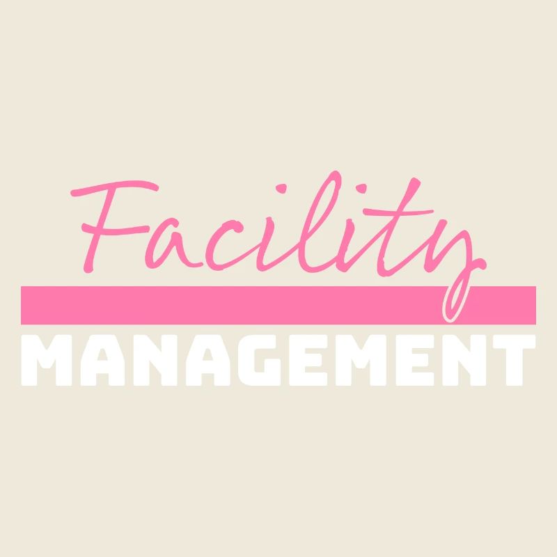Tshirt Facility Management rose blanc