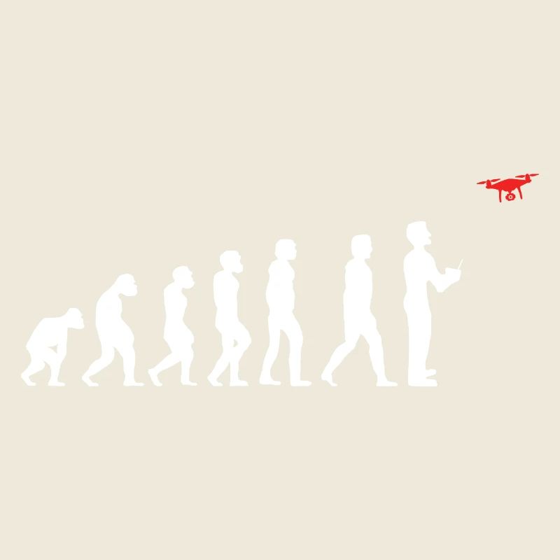 Evolution of Man Drone Pilot
