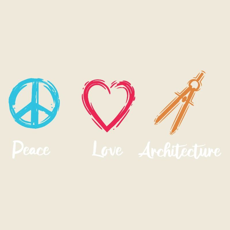 Frieden Liebe Architektur