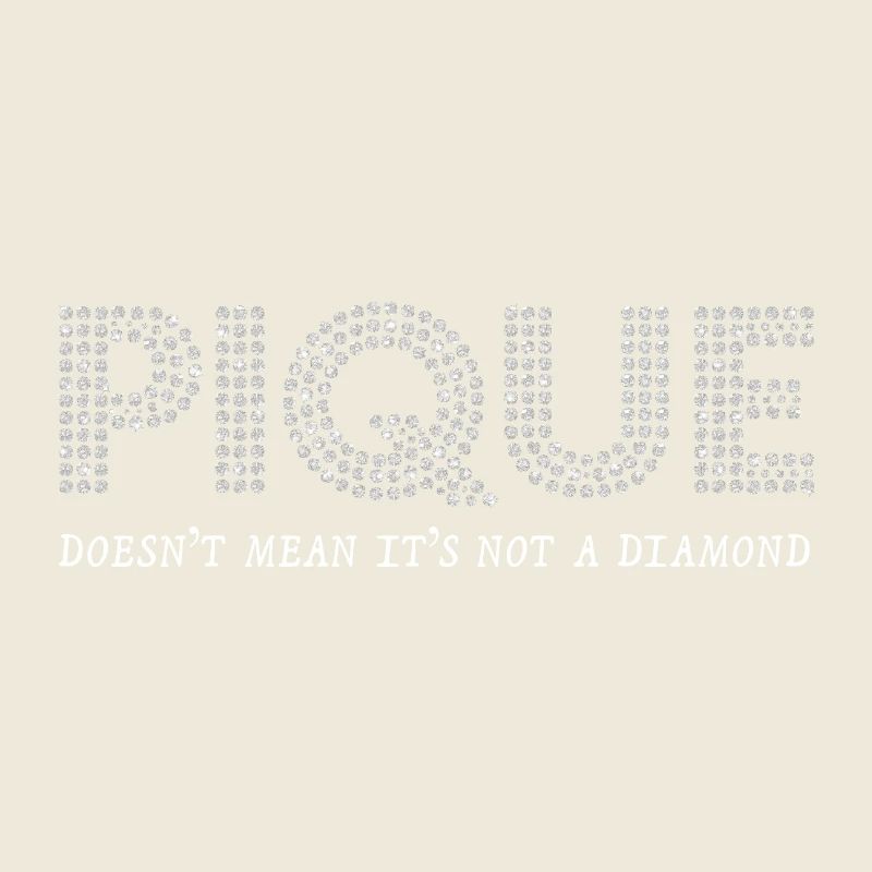 PIQUE Diamond Sparkles Design