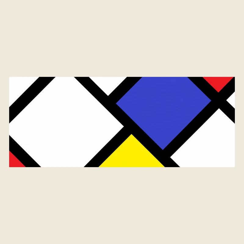 Gegenkomposition nach "De Stijl"