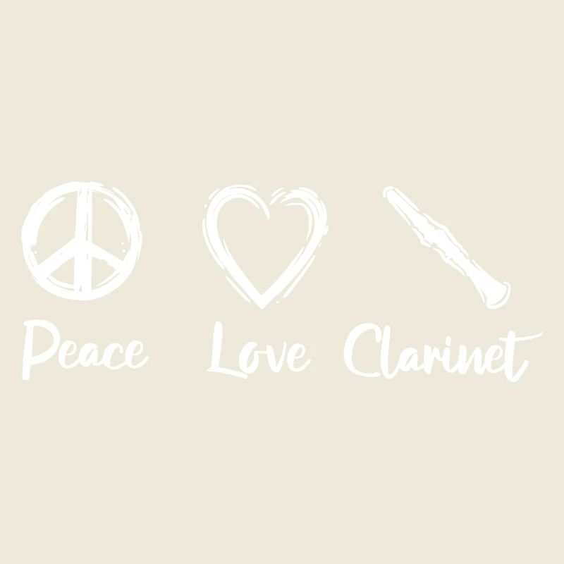 Clarinette Peace Love