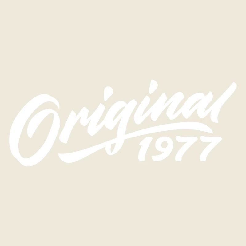 Original 1977 Birthday Gift 1977