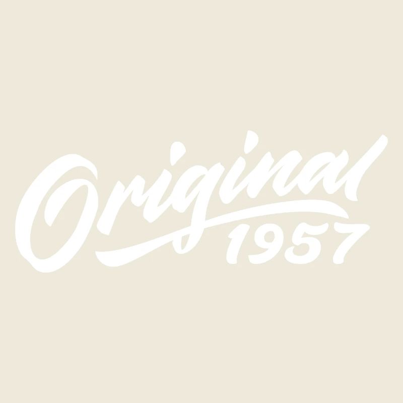 Original 1957 Geburtstagsgeschenk 1957