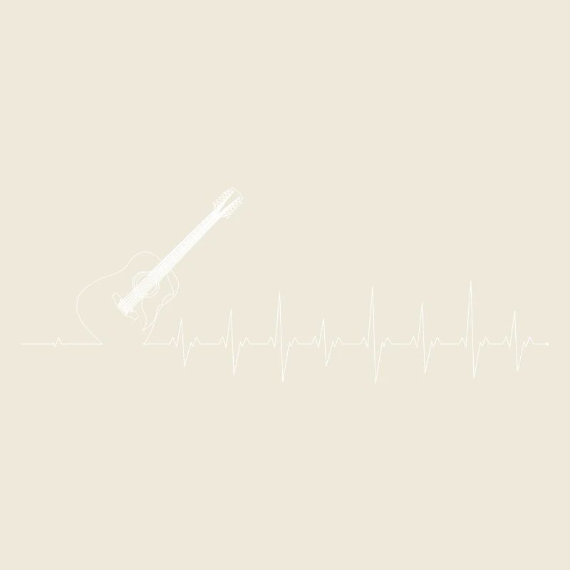 Gitarre Pulse Silhouette