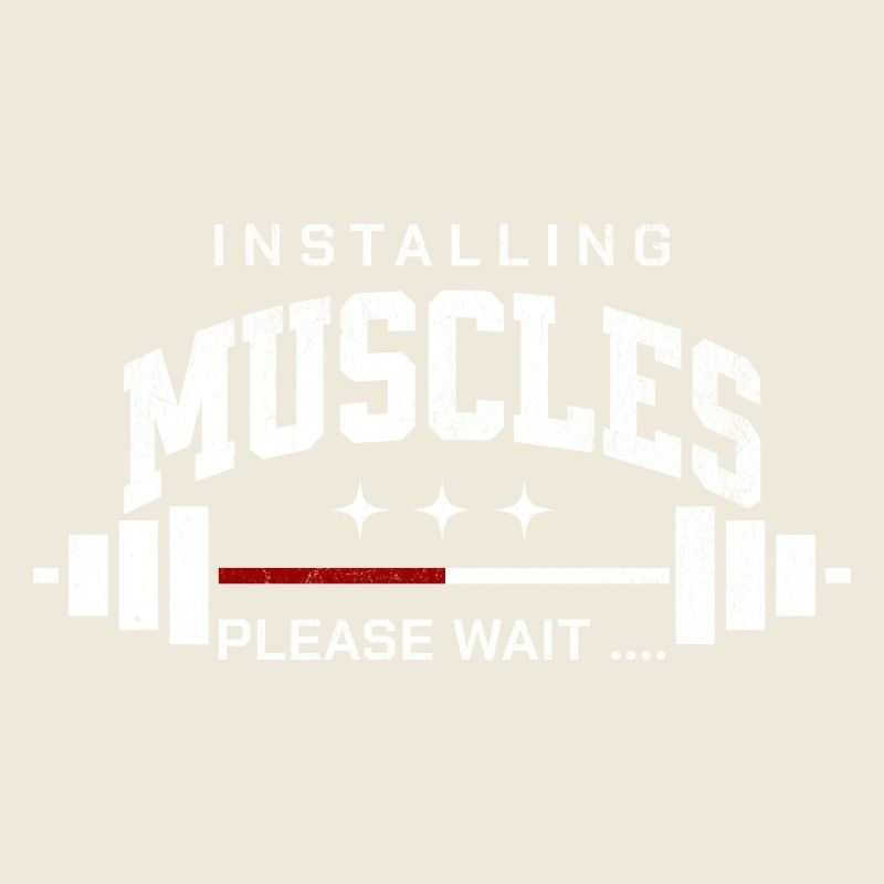 Installing Muscles please wait gym workout